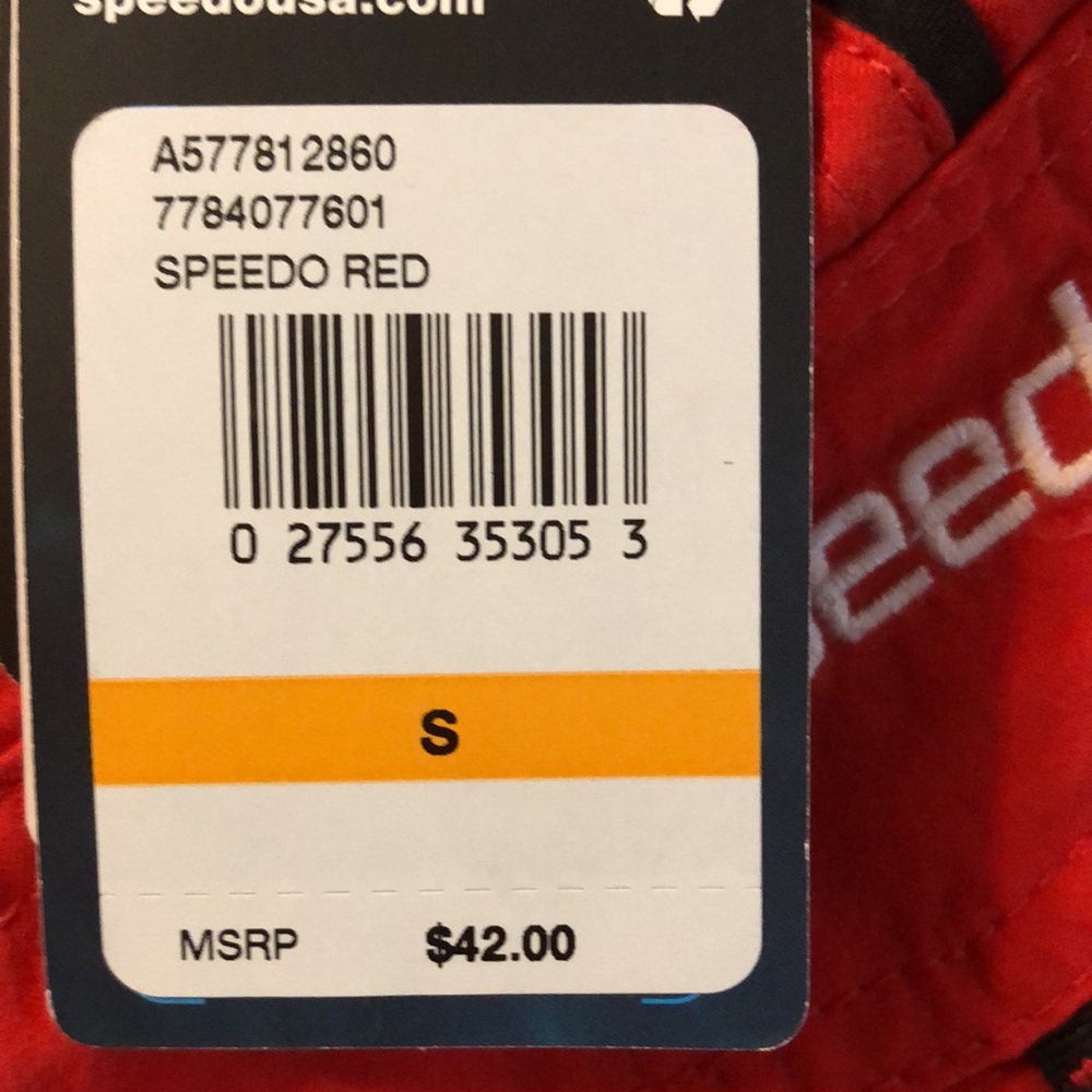 Speedo swim trunks UPF 50+ men’s size small new with tags hydrofuge - Picture 7 of 7